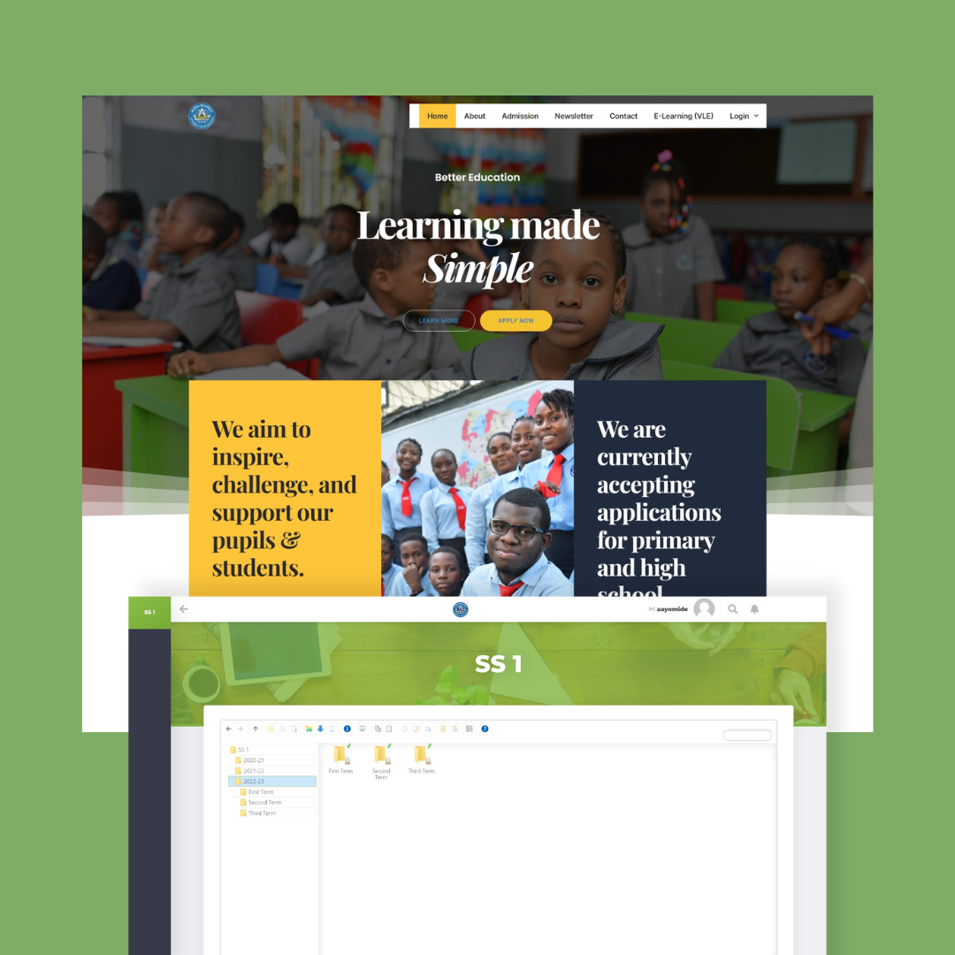 Alvina Schools VLE project