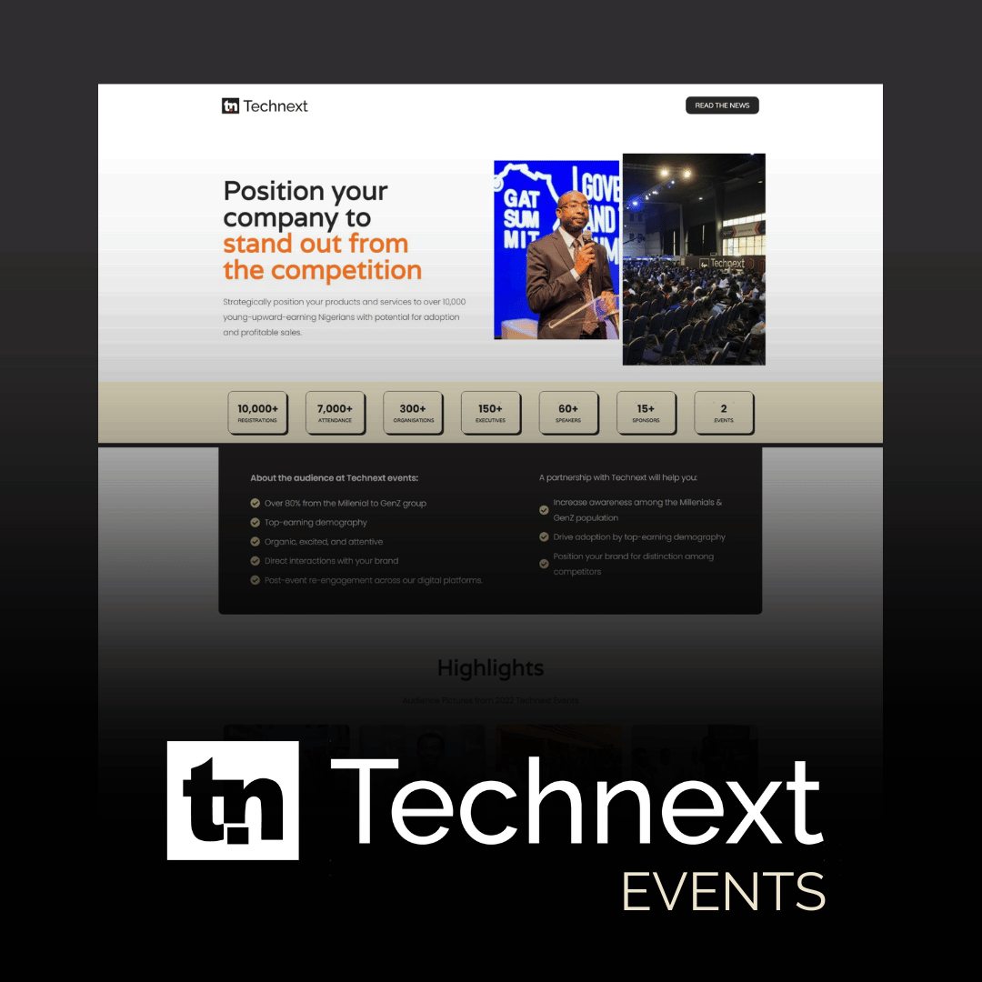 Technext Events project