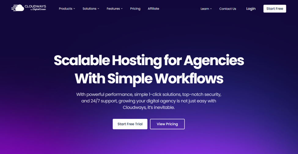 Agency Hosting - Cloudways